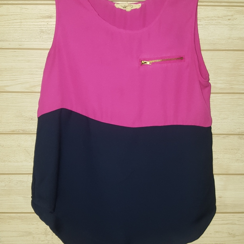 Small sleeveless top